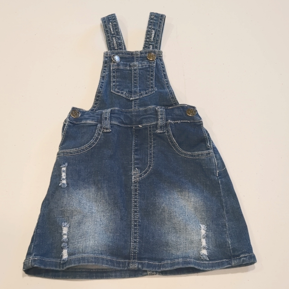 Little Bipsy overall skirt. Size 12 to 18 months